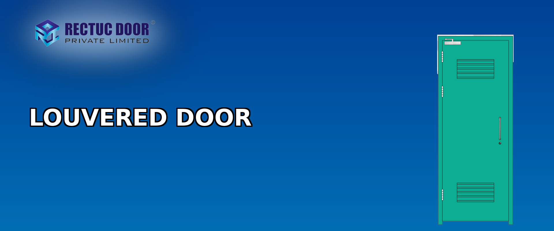 Louvered Door - Single Leaf